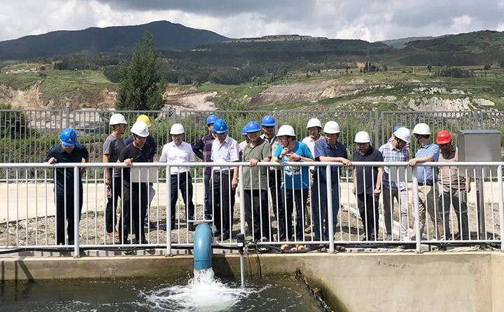 先锋煤业露天煤矿65／300万吨/年改扩建项目矿坑水处理EPC总承包工程顺遂通过完工验收