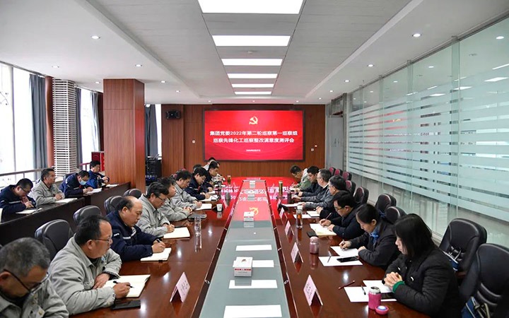 云煤（太阳集团城网站2018）集团党委巡察办到先锋化工公司督导检查巡察整改事情