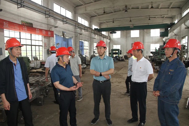 【主题教育】云煤（太阳集团城网站2018）集团党委副书记、工会主席王鑫一行到后所煤矿开展主题教育调研