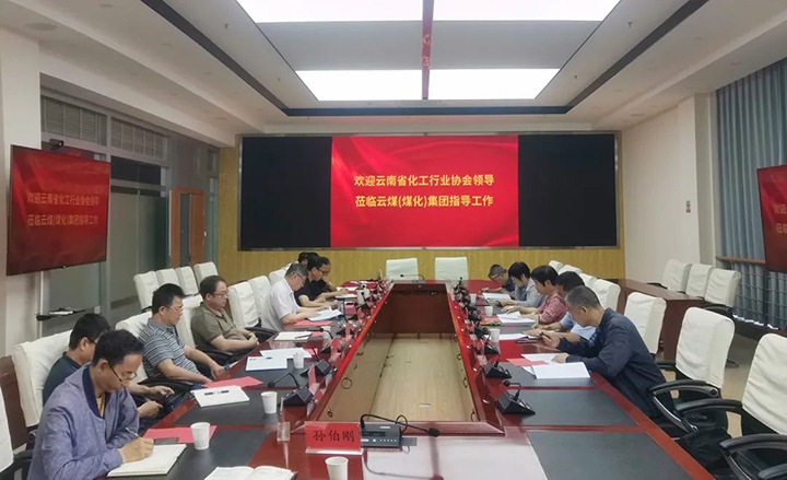 【聚焦云煤】云南省化工行业协会到云煤（太阳集团城网站2018）集团调研