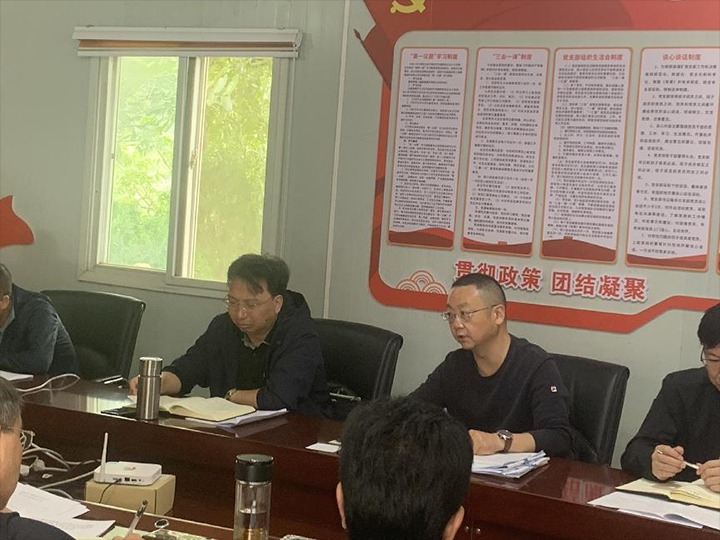 【下层调研】云煤（太阳集团城网站2018）集团到顺源煤矿调研督导项目建设推进情形