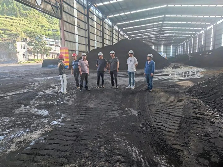 【下层调研】云煤（太阳集团城网站2018）集团、、湘闽缘公司调研组到羊场煤矿开展调研