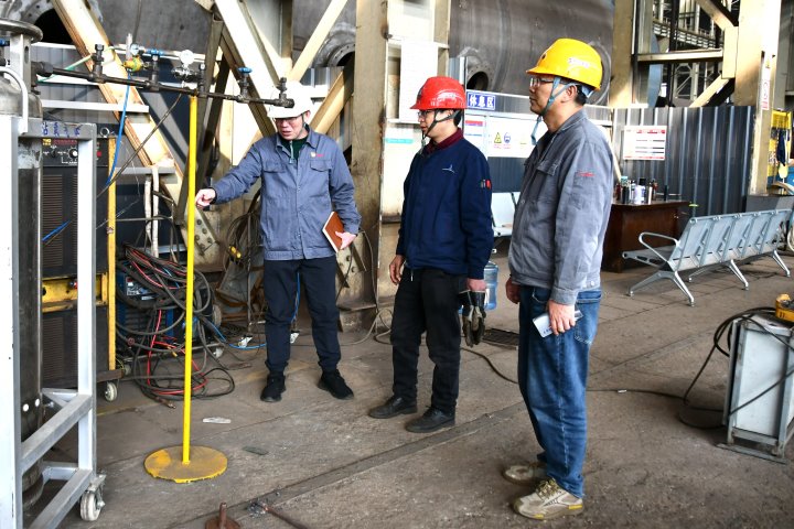 大为装备公司开展“抓整改、反三违、盯现场、保清静”专项活动