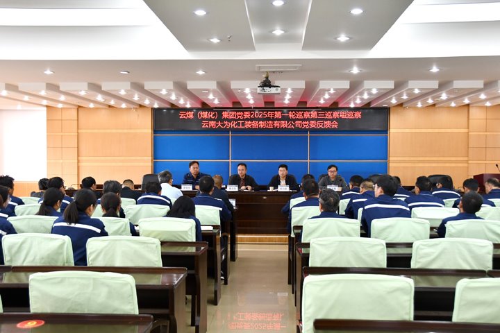 云煤集团党委2025年第一轮巡察第三巡察组向大为装备公司反馈巡察情形