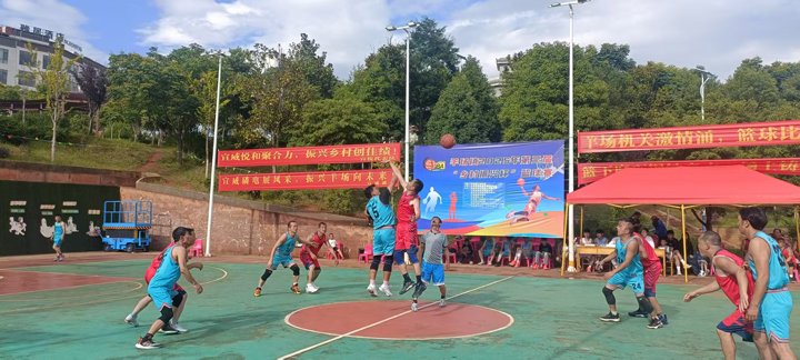 羊煤实力闪灼赛场。！镇企联谊共绘墟落振兴新图景